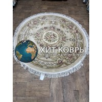 Китайский ковер 0023 Бежевый круг